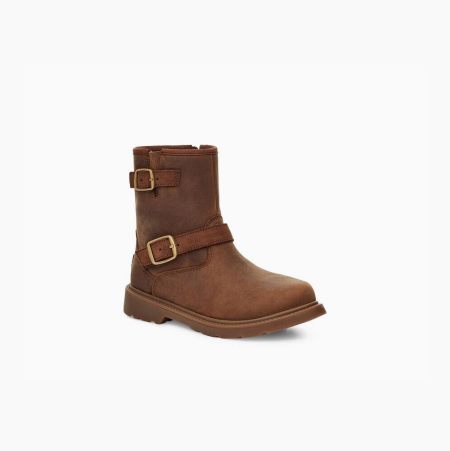 UGG Kinzey Weather - Boots Småbarn - Lyse Brune (NO-R858)